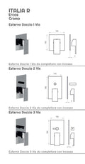 Doccia Serie Italia R