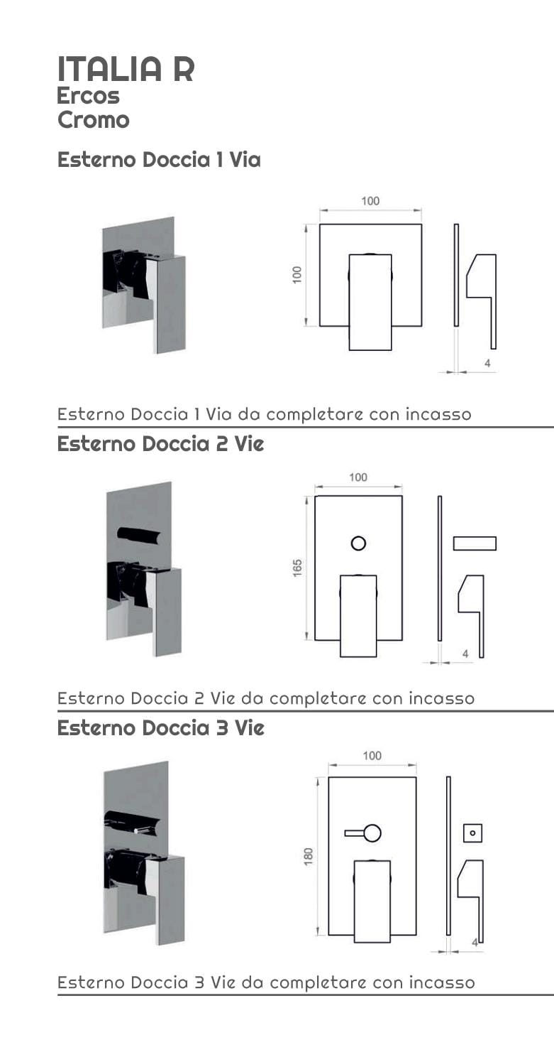 Doccia Serie Italia R