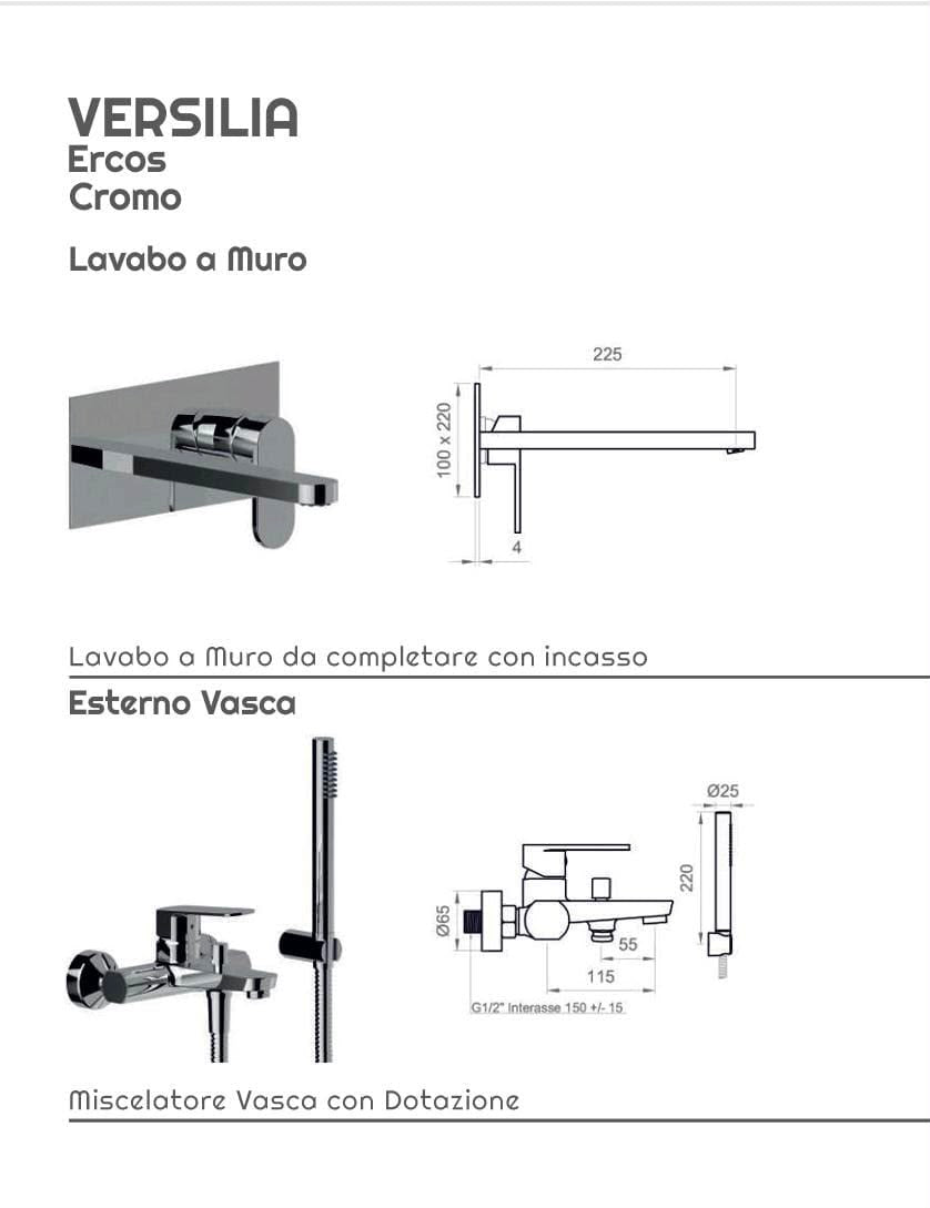 Lavabo a Muro